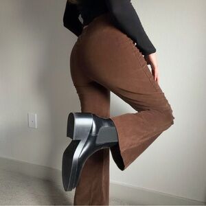 Women's Brown Corduroy Pants